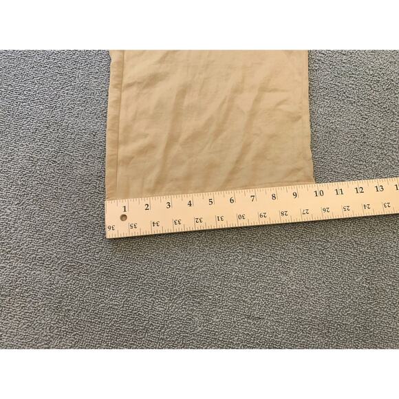 Lauren Ralph Lauren Women's 4P Tan Petite Wide Leg Drawstring Pants - Picture 6 of 10